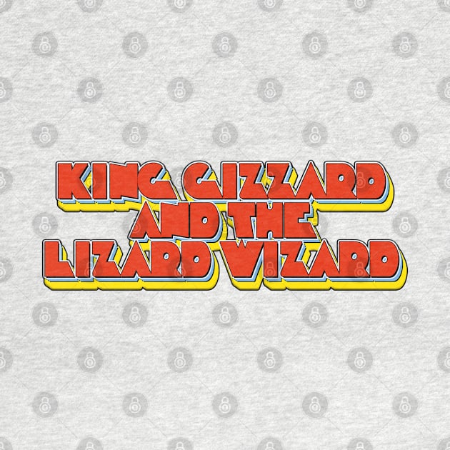 King Gizzard And The Lizard Wizard 60s Style by KokaLoca